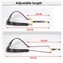Feeuid 2 sangles réglables pour saxophone, bandoulière double, harnais, accessoires pour instruments de musique