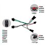 Junterone pour 750W-1000W Kit de Contrôleur de Moteur de Vélo Électrique avec Écran LCD S900 Commutateur de Rotation de E-Bike L