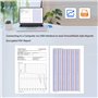 Junterone Enregistreur de Données D'Enregistreur de Température D'Interface USB de 90 Jours pour le Transport Réfrigéré de Stock