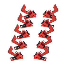 Axaooqeld Kit de Verrouillage et D'Étiquetage de Disjoncteur Électrique à Pince 120-277 V pour Stations de Recharge D'Appareils