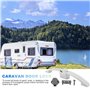 Sirxlevcy Camping-Car Voiture Push Lock RV Caravane Bateau Armoire Serrures PoignéE Maison Tiroir Loquet Bouton Serrures Meubles