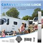 Sirxlevcy Camping-Car Voiture Push Lock RV Caravane Bateau Armoire Serrures PoignéE Maison Tiroir Loquet Bouton Serrures Meubles
