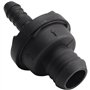 Xptieeck 2X Soupape Unidirectionnelle de Tuyau de Carter de Reniflard de Moteur Tuyau de Ventilation PCV Clapet Anti-Retour de S