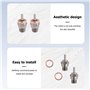 SRMAN 2 PièCes Bougies de PréChauffage Hot Spark PièCes de Moteur Accessoires pour Camion Nitro Remplacer OS RC Voiture 70117, N