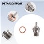 SRMAN 2 PièCes Bougies de PréChauffage Hot Spark PièCes de Moteur Accessoires pour Camion Nitro Remplacer OS RC Voiture 70117, N