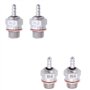 SRMAN 2 PièCes Bougies de PréChauffage Hot Spark PièCes de Moteur Accessoires pour Camion Nitro Remplacer OS RC Voiture 70117, N
