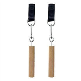 Kznifmk Poignée en Bois Pull Up Ball Grip Renforcement des Doigts Exerciseur Bras Force Musculaire Entraînement Escalade Fitness