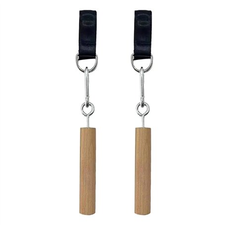 Kznifmk Poignée en Bois Pull Up Ball Grip Renforcement des Doigts Exerciseur Bras Force Musculaire Entraînement Escalade Fitness