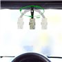 WANGCL Support de téléphone portable pour voiture - Clip de fixation pour téléphone portable de voiture - Support de téléphone a