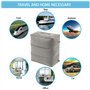 Oreiller de Voyage gonflables Repose-Pieds portatif Coussin Gonflable, pour Le Repos de Pied sur des Avions Parfait pour Voyager