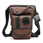 Xieben Nylon Drop Leg Sac pour Hommes Femmes Moto Vélo Hanche Bum Ceinture Taille Fanny Pack Voyage en Plein Air Camping Tactiqu