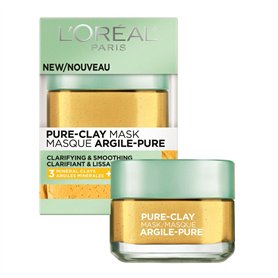 L'Oréal Paris - Masque pour le Visage à l'Argile Pure à l'Extrait de Citron