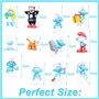 JXBBAAC Mini Figurines Set, 12 Pièces Figurines Décorations de Gâteau Cartoon Character Model Mini Jouets Toppers Guys Figure Se