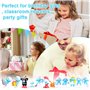 JXBBAAC Mini Figurines Set, 12 Pièces Figurines Décorations de Gâteau Cartoon Character Model Mini Jouets Toppers Guys Figure Se