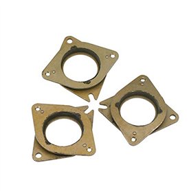 TUZUK NEMA 17 Lot de 3 amortisseurs de vibrations en acier et caoutchouc avec vis M3 pour imprimante 3D Creality