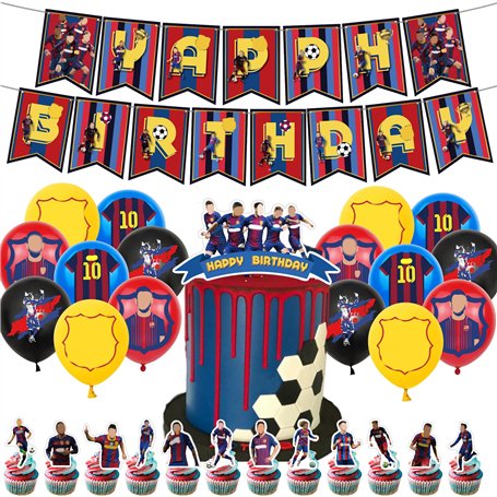 30PCS Barce-lona Party Décoration
