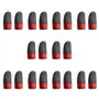 LIXSAZSE 10 paires de manches de jeu mobiles du bout des doigts respirantes anti-dérapantes écran tactile couverture de jeu gant
