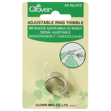 Clover Ring Thimble-Adjustable