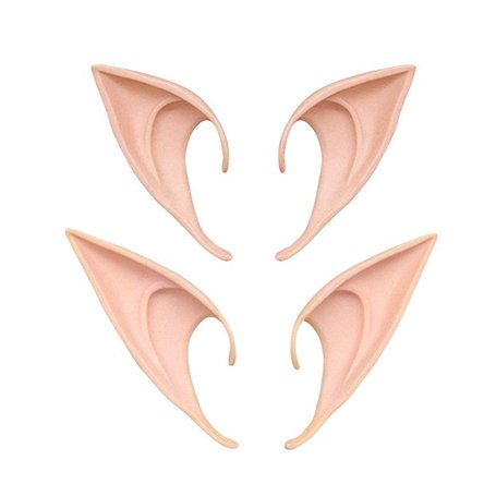 Oreille fée oreilles elfe cosplay fées halloween fete accessories - 2 paires différentes