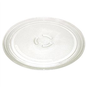 CAREservice Plateau en verre d'origine pour micro-ondes Whirlpool GT281