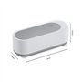 Nettoyeur à ultrasons pour lunettes - Appareil de nettoyage à ultrasons - Bain à ultrasons - 45 000 Hz - Nettoyeur à ultrasons -