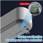 Nettoyeur à ultrasons pour lunettes - Appareil de nettoyage à ultrasons - Bain à ultrasons - 45 000 Hz - Nettoyeur à ultrasons -