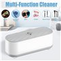 Nettoyeur à ultrasons pour lunettes - Appareil de nettoyage à ultrasons - Bain à ultrasons - 45 000 Hz - Nettoyeur à ultrasons -