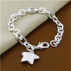 Argent Sterling Bracelet pour Femme