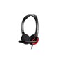 Casques avec Microphone Havit H202dblack Noir Rouge