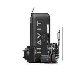 Chargeur mural Havit 2024 gift kit EU Noir Gris