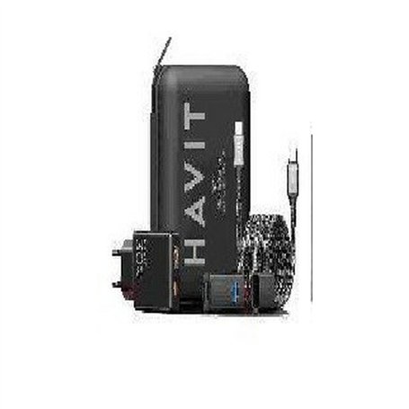 Chargeur mural Havit 2024 gift kit EU Noir Gris