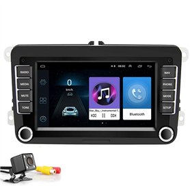 Bluetooth Autoradio 2 Din 7 "Lecteur multimédia multimédia pour Voiture Android 8.1 Auto Radio de Navigation stéréo pour WiFi GP