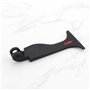 Be In Your Mind Loquet de Verrouillage de Tige de poignée de Traction de Capot Avant Noir Compatible avec Mercedes Classe C W203