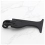 Be In Your Mind Loquet de Verrouillage de Tige de poignée de Traction de Capot Avant Noir Compatible avec Mercedes Classe C W203