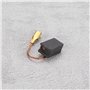 Be In Your Mind Lot de 4pcs Balais de Charbon pour Outil Électrique Ponceuse Balais de Carbone Compatible avec Bosch GWS 7-125 G
