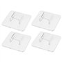 Be In Your Mind 4Sets Organisateurs de Lunettes de Soleil en Acrylique Support Mural pour Lunettes Au Bureau Chambre à Coucher D