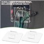 Be In Your Mind 4Sets Organisateurs de Lunettes de Soleil en Acrylique Support Mural pour Lunettes Au Bureau Chambre à Coucher D