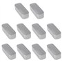 Be In Your Mind 10x Clés de Volant Moteur de Rechange 61760 222698 222698S Compatible avec Briggs & Stratton
