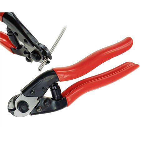 Lababe Pince coupe-câble à cliquet ultra résistante pour câbles en aluminium/cuivre jusqu'à 240 mm²