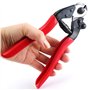 Lababe Pince coupe-câble à cliquet ultra résistante pour câbles en aluminium/cuivre jusqu'à 240 mm²