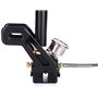 Prettyui Pompe manuelle à 3 étapes pour étrier, pompe à main, jauge de filtre à gaz, fusil à air comprimé 4500 psi, joint pliabl