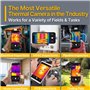 InfiRay P2 Pro Caméra thermique, Imageurs thermiques avec objectif macro, corps entièrement métallique 9 g, plage de mesure -20 