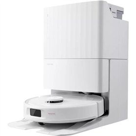 Aspirateur Robot Laveur avec Station Multifonction - Roborock QRevo Plus Blanc - Puissance 7000 Pa - Serpillere extensible