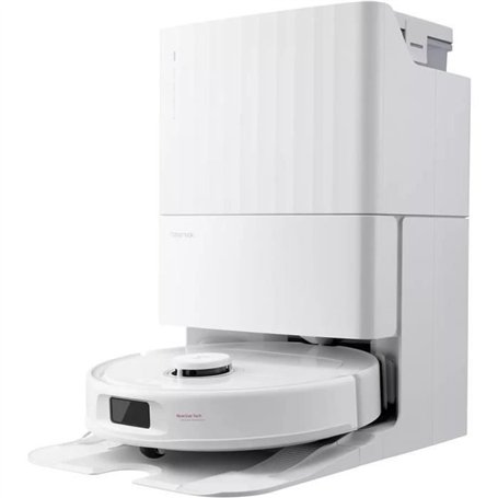 Aspirateur Robot Laveur avec Station Multifonction - Roborock QRevo Plus Blanc - Puissance 7000 Pa - Serpillere extensible