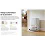 Aspirateur Robot Laveur avec Station Multifonction - Roborock QRevo Plus Blanc - Puissance 7000 Pa - Serpillere extensible