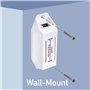Cudy POE10 Gigabit PoE Extender 10/100/1000 Mbps 1 Canal PoE Amplificateur PoE Support Mural Chaîne de Marguerites Conforme IEEE