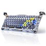 GravaStar Mercury K1 Pro Clavier de jeu BT5.0/2.4G/USB-C