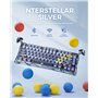 75 % Gasket Clavier mécanique remplaçable à chaud sans fil avec rétroé