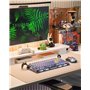 GravaStar Mercury K1 Pro Clavier de jeu BT5.0/2.4G/USB-C, 75 % Gasket Clavier mécanique remplaçable à chaud sans fil avec rétroé