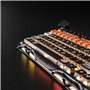 GravaStar Mercury K1 Pro Clavier de jeu BT5.0/2.4G/USB-C, 75 % Gasket Clavier mécanique remplaçable à chaud sans fil avec rétroé